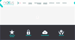 Desktop Screenshot of nexuschile.cl