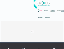 Tablet Screenshot of nexuschile.cl